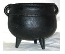 cast iron cauldron