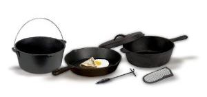 cast iron pots and pans